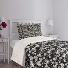 Rose Blossoms and Birds Bedspread Set