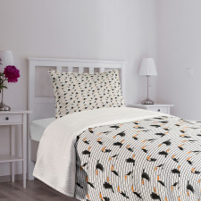 Exotic Toucan Birds Animal Bedspread Set