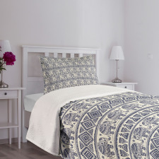 Ethnic Style Composition Bedspread Set