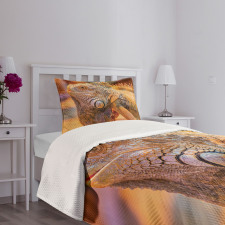 Caribbean Arboreal Animal Bedspread Set