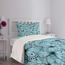 Monarch Exotic Forest Bug Bedspread Set