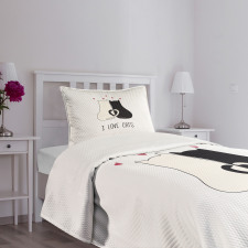 Ideal for Cat Lovers Cuddle Bedspread Set