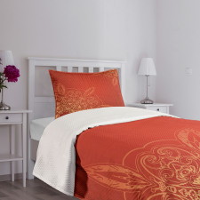 Radiant Romantic Design Bedspread Set