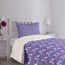 Vibrant Energetic Pattern Bedspread Set