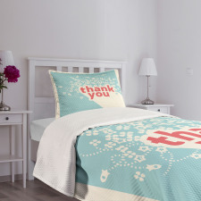 Tiny Stars and Rocket Bedspread Set