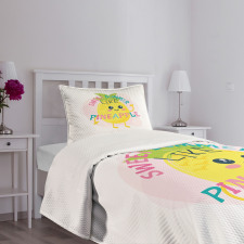 Summer with Eyes Bedspread Set