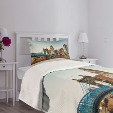 Citylife Panoramic Real Bedspread Set