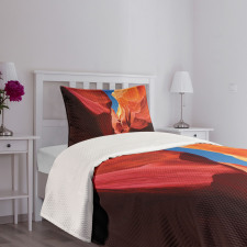 Vibrant Tone Sandstones Bedspread Set