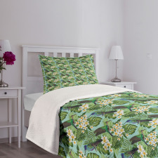 Brazilian Rainforest Art Bedspread Set