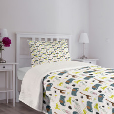 Savannah Childish Wildlife Bedspread Set