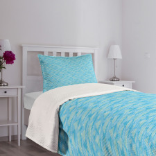 Outline Cumulus Spring Season Bedspread Set