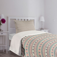 Cultural Geometric Pattern Bedspread Set