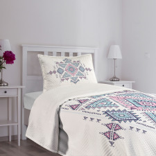 Geometric Tattoo Art Bedspread Set