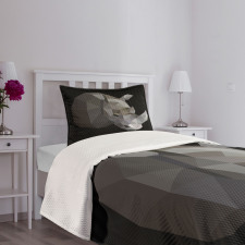 Animal with an Angular Design Bedspread Set