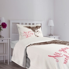 All You Need is Love Bedspread Set