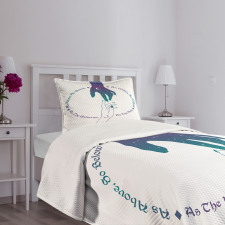 Mystical Messages Bedspread Set