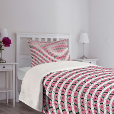 Slices with Hearts Seeds Bedspread Set