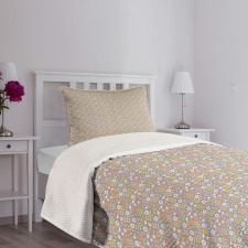 Vintage Style Nursery Floral Bedspread Set