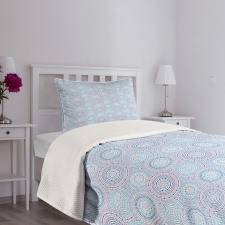 Sun Circles and Dots Bedspread Set