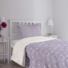 Springtime Thrill Pastel Bedspread Set