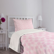 Floral and Speckled Bedspread Set