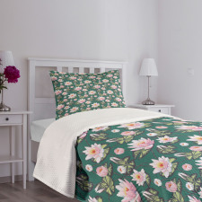 Petals on the Water Bedspread Set