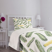 Organic Vegan Design Bedspread Set