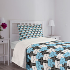 Skulls Bedspread Set