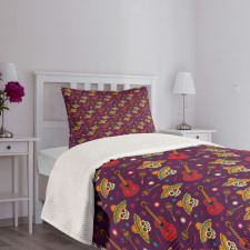 Mexican Pattern Bedspread Set