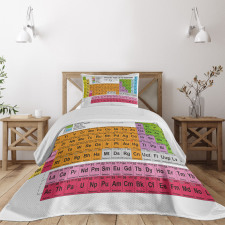 Chemistry Lovers Bedspread Set