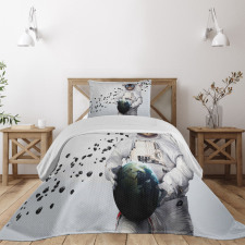 World Galaxy Clusters Bedspread Set