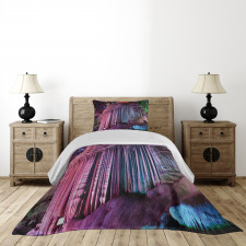 Chinese Karst Asian Bedspread Set