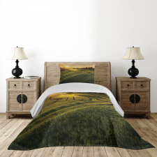 Barley Woods Sunset Bedspread Set