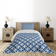 Marine Life Woven Ropes Bedspread Set