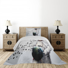 World Galaxy Clusters Bedspread Set