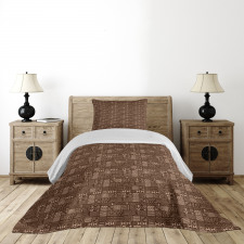 Abstract Ornates Bedspread Set