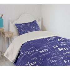 Chemistry Theme Bedspread Set