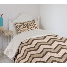 Classic Chevron Zigzags Bedspread Set