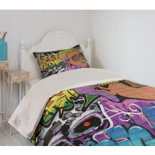 Hip Hop Design Bedspread Set