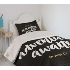 Adventure Awaits Tents Bedspread Set