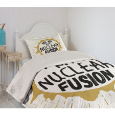 Cosmic Star Love Message Bedspread Set