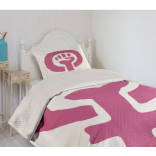 Feminism Ideology Bedspread Set