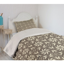 Pinwheel Inspired Pattern Bedspread Set