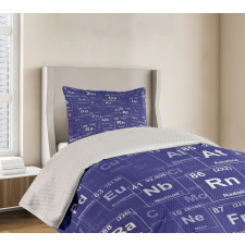 Chemistry Theme Bedspread Set