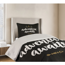 Adventure Awaits Tents Bedspread Set