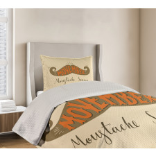 No Shave November Season Bedspread Set