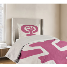 Feminism Ideology Bedspread Set