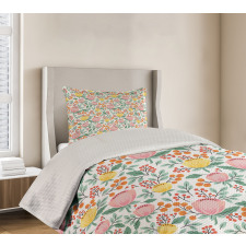 Rowan Berry Poppy Spring Bedspread Set