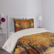 Pathway in the Woods Bedspread Set