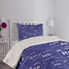 Chemistry Theme Bedspread Set